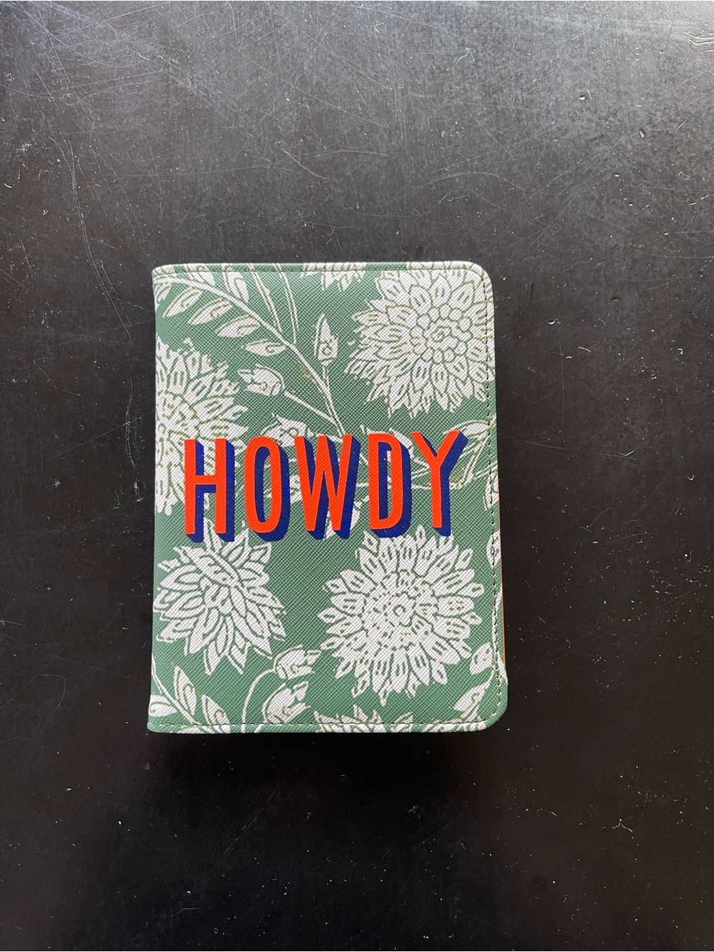 Anthropologie Pencil & Paper Co Howdy Passport Holder